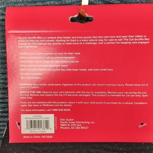 Kitty Snuffle Mat For Hunt And Seek Treats! - Picture 8 of 9